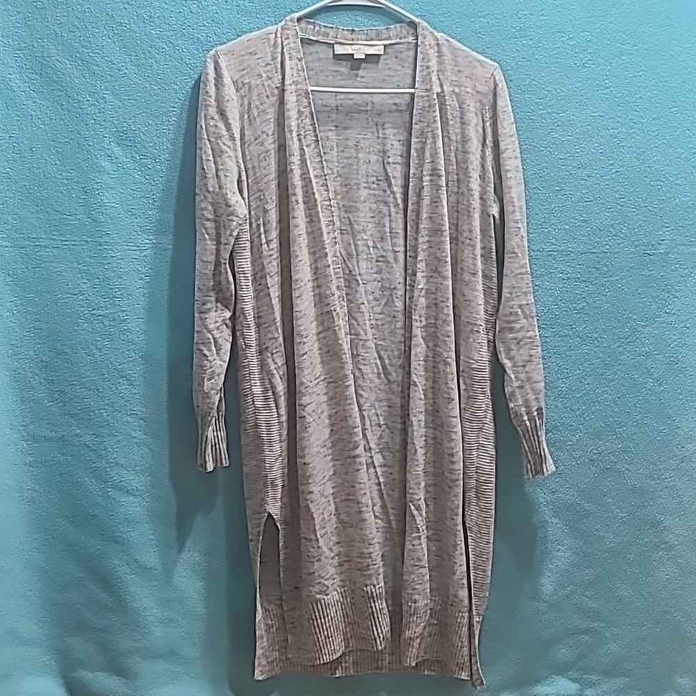 Loft Multi Color Duster Cardigan